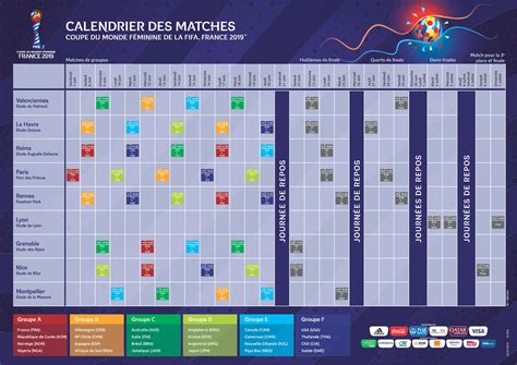calendrier équipe de france coupe du monde